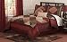 Berry Luxe King Comforter Set with 4 Bonus Pieces CS6080KG8-1300