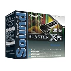 Creative SoundBlaster X-Fi Notebook Wireless ExpressCard Soundkarte extern