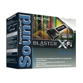 Creative Labs 70SB095000002 Sound Blaster X-Fi Xtreme Audio Notebook Sound Card