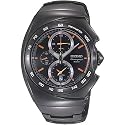 Seiko Men's Alarm Chronograph - Orange Accents - Tachymeter & Date