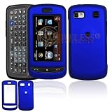 LG Xenon GR500 Cell Phone Dark Blue Rubber Feel Protective Case Faceplate Cover LG Xenon GR500 Cell Phone Dark Blue Rubber Feel Protective Case Faceplate Cover