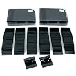 300 Black Hanging Earring Cards Jewelry Displays 2"