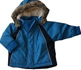 KETCH-BABY-Jacke TEDDYFUTTER blau