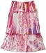 Amy Byer Girls 7-16 Print Chiffon Ruffle Tier Maxi Skirt, Pink, Medium