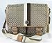 Coach Signature Trek 6cm Corssbody Messenger Bag Purse Tote 70182 Khaki