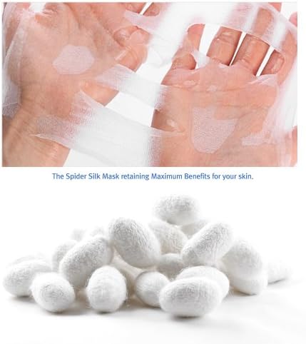 DermeO Natural Silk Mask Face Sheets Packs - 10pcs