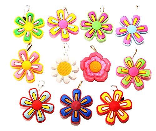 AVIRGO 11 pcs Metal Clothes And Bags Decoration Zipper Pull Keyring Carabiner Set # 44-2