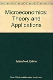 Microeconomics : theory and applications