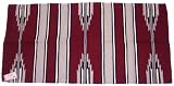 Mayatex Saddle Blanket - Ranger 2000 - 30 X 60 - Burgundy and Gray