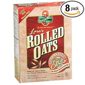 Cream Hill Estates Lara's Rolled Oats, 1.1-Pound Box (Pack of 8)