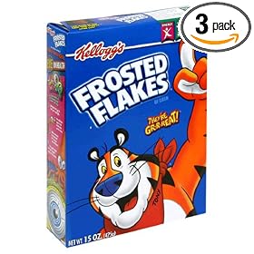 Kellogg's Frosted Flakes, 14-Ounce Boxes (Pack of 3)