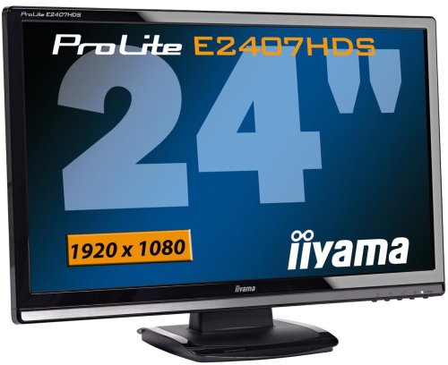 Iiyama ProLite E2407HDS B1 Monitor LCD TFT 24.0 1920 x 1080 Audio TCO 03 Klavier Schwarz Iiyama ProLite E2407HDS B1 Monitor LCD TFT 24.0 1920 x 1080 Audio TCO 03 Klavier Schwarz Monitor