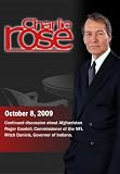 Charlie Rose - Afghanistan / Roger Goodell / Mitch Daniels (October 8, 2009)