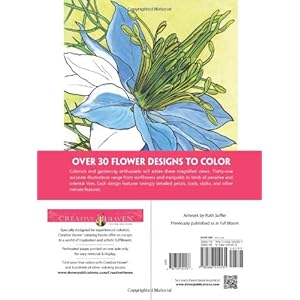 Creative Haven In Full Bloom Coloring Book (Creative Haven Coloring Books)