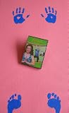 Yoga By The Dozen DVD & Children's Pink Yoga Mat with Hand & Feet Print