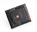 SUOMY Leather Front Snap Wallet 1250 Black