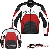 ALPINESTARS GP PLUS LEATHER JACKET RED 60 310-097-30-60