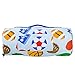 Wildkin Original Nap Mat with Pillow for Toddler Boys and Girls, Measures 50 x 20 x 1.5 Inches, Ideal for Daycare and Preschool, Mom's Choice Award Winner, BPA-Free, Olive Kids (Game On)