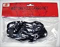 Motorcycle Bike BUNGEE CORD Cargo Net w/ 6 Hooks