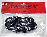 Motorcycle Bike BUNGEE CORD Cargo Net w/ 6 Hooks