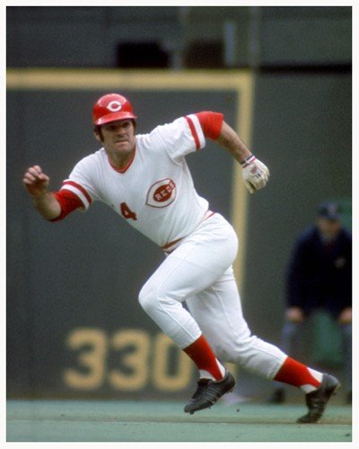 Pete Rose Cincinnati Reds 108 Art Poster PRINT Unknown 8x10