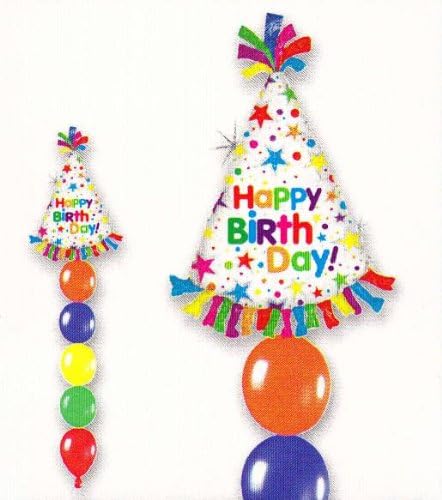 Balloon Time Create-A-Party Birthday Columns Balloon Pack