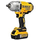 DEWALT DCF899HP2 20V MAX XR Brushless High Torque 1/2' Impact Wrench Kit with Hog Ring Anvil [並行輸入品]