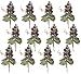 12 pcs 11" Berry Hand Wrapped Artificial Fruit Pick for Christmas Decoration