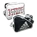 adidas アディダス DOUBLE FACE エナメルショルダーBAG《Lサイズ：23リットル》 IX831 E38499 ダークネイビー×ホワイト×メタリックシルバーでAmazonアフィリエイトツール