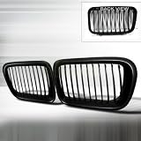 1997-1998 Bmw 3-series 3 Series E36 Front Hood Grill Black by Instyleparts