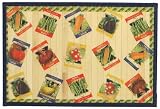Laser Printed Split Bamboo Seed Packets Placemat 18