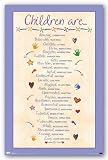 (22x34) Children Are... Alphabet Art Print Poster