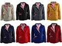 E31 Womens Quilted Nautical Lined Jacket Coat Sizes:8-14