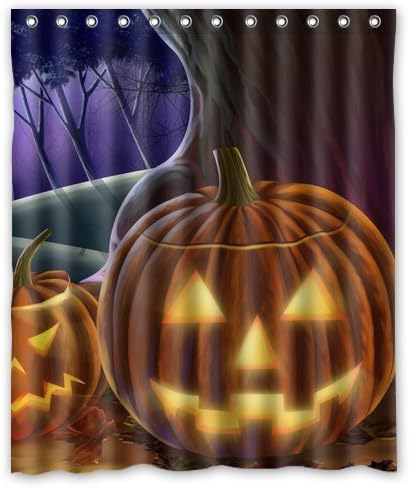 Baodan Zhang Custom Popular Shower Curtains Halloween Shower Curtains 66"(w) x 72"(h)Home Bathroom Fashions Bath Curtain