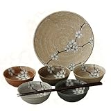 山吹桜 取分けセット 【和皿・洋皿】 〔キャッシュバックキャンペーン対象商品〕