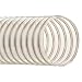 Hi-Tech Duravent Thermoplastic Polyurethane Static Dissipative Duct Hose, Clear