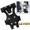 Paire de Crampons � Glace � Pointes Anti Glisse T. 36-43 - indiscount �