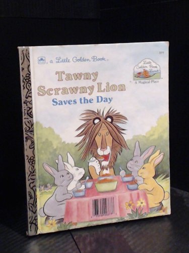 Tawny Scrawny Lion Saves/Day l (Little Golden Book)