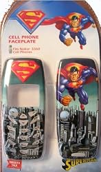WB Superman Cell Phone Faceplate Nokia 3360