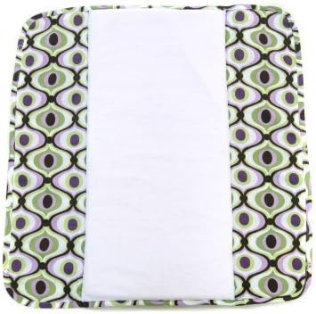 The Plush Pad Portable Changing Pad with Memory Foam - Spa by Ah Goo Baby