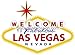 1/4 Sheet - Welcome to Fabulous Las Vegas Birthday - Edible Cake/Cupcake Topper - d6433
