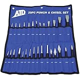 ATD Tools 729 29-Piece Punch and Chisel Set