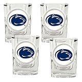 Penn State Nittany Lions NCAA 4pc Shot Glass Set