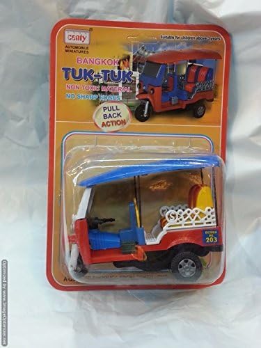 Kids Toy Gift AUTO RICKSHAW PULL-BACK ACTION