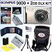 Olympus Stylus 9000 12 MP Digital Camera (Champagne) + 2GB Deluxe Accessory Kit