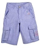 Coogi CG Chambray Cargo Shorts (Sizes 8 - 20)