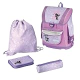 Herlitz 11161726 – Schulranzen Midi Plus Deluxe Purple