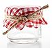Nakpunar 12 pcs 3.75 oz Hexagon Glass Jars with Gold Lids (3.75 oz, Gold)