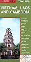 Globetrotter Travel Map Vietnam, Laos And Cambodia