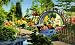 Japanese Tea Garden, Golden Gate Park, San Francisco - Fine-Art Gicl&Atilde;&copy;e Photographic Print - 8"x10" Enlargement from a Classic Vintage Postcard